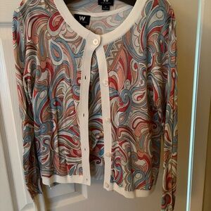 W by worth cardigan set